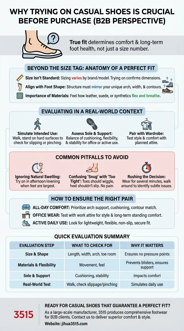 Pourquoi est-il important d'essayer des chaussures décontractées avant de les acheter ? La clé d'un ajustement et d'un confort parfaits Guide Visuel