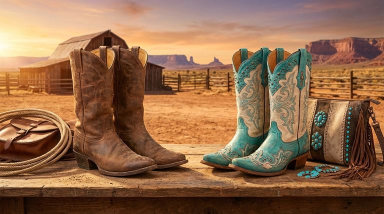 Como as botas de cowgirl da moda diferem das botas de cowboy tradicionais? Estilo vs. Função Explicados