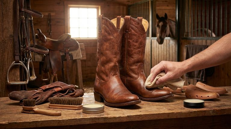 잘 관리된 웨스턴 승마 부츠의 이점은 무엇인가요? 안전 및 성능 향상