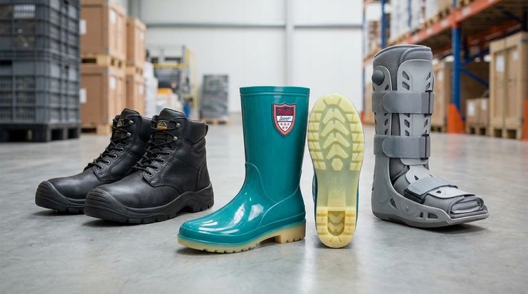 ¿Qué variedad de botas de goma está disponible? Desde lluvia hasta soluciones de seguridad y médicas