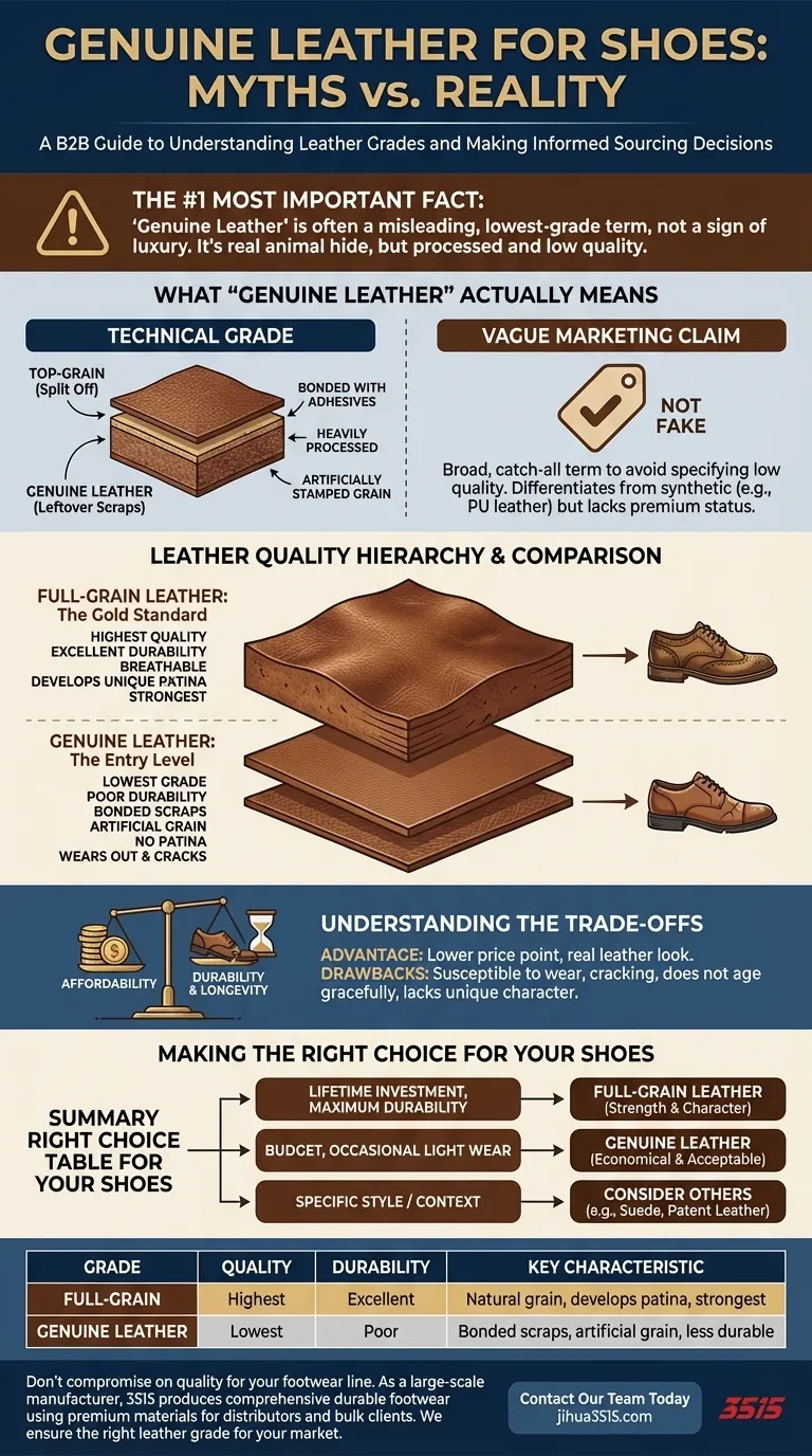 ¿Qué se debe saber sobre el cuero genuino para zapatos? No te dejes engañar por la etiqueta Guía Visual