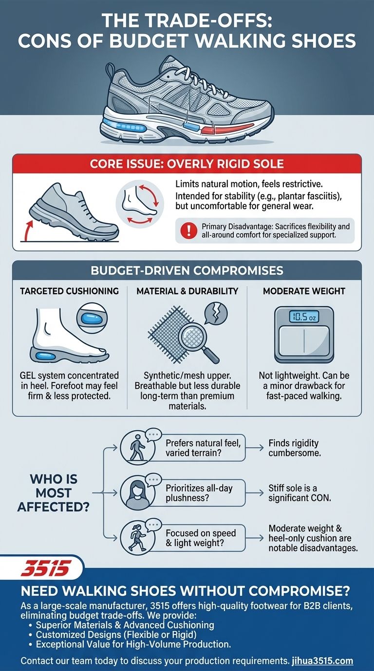 Каковы недостатки лучших бюджетных кроссовок для ходьбы? Ключевые компромиссы для доступной поддержки Визуальное руководство