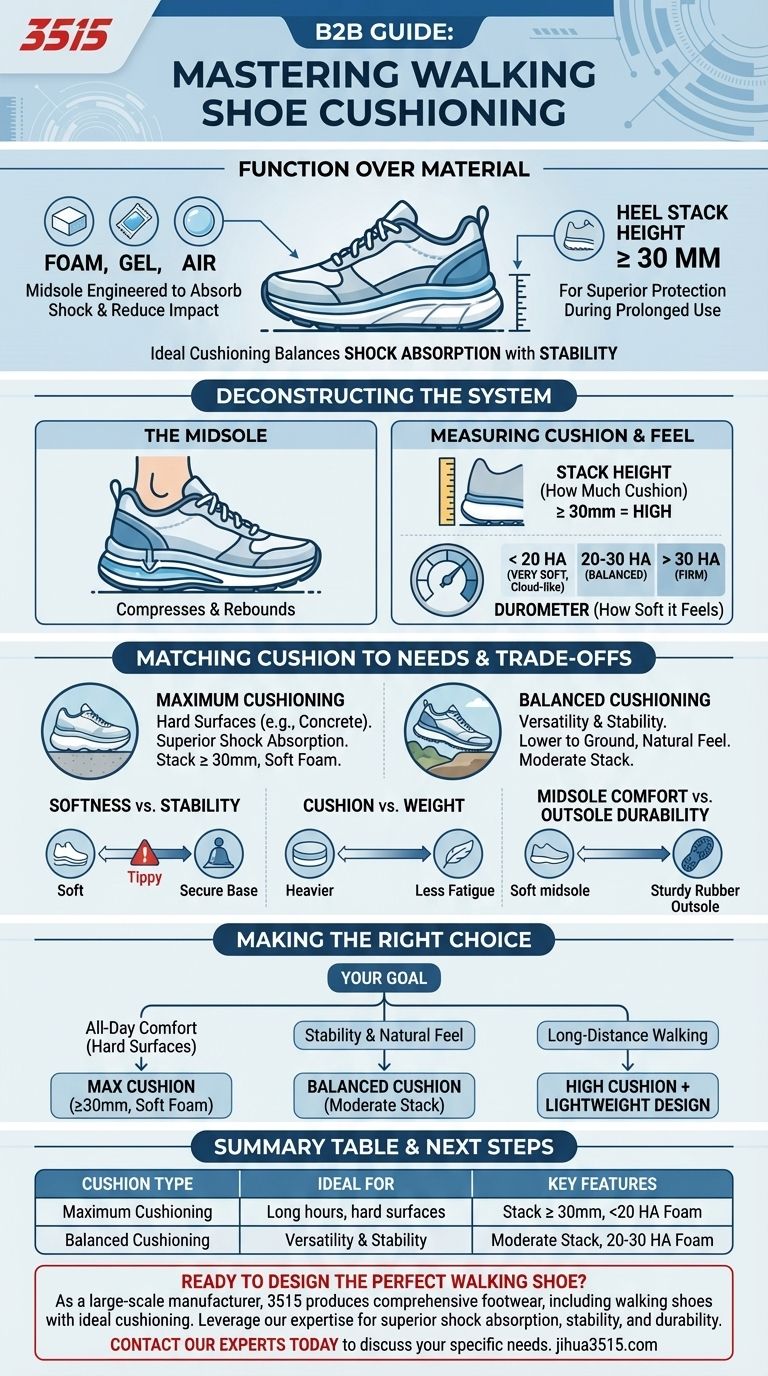 워킹화에는 어떤 종류의 쿠셔닝이 있어야 할까요? 편안함과 안정성의 완벽한 균형 찾기 시각적 가이드