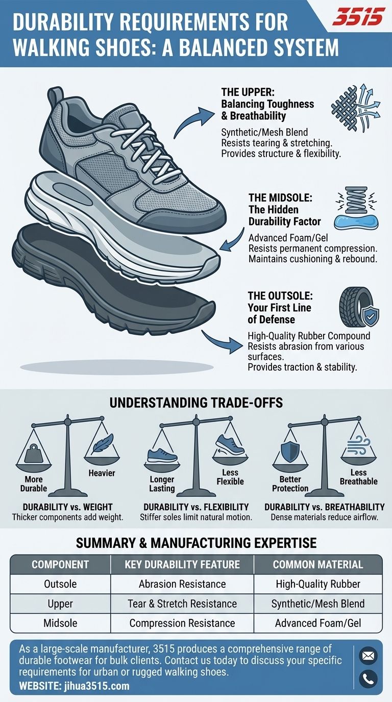 Quali sono i requisiti di durata per le scarpe da passeggio? Scegli la scarpa giusta per un comfort duraturo Guida Visiva
