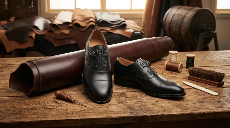 Qu'est-ce qui rend le cuir Shell Cordovan spécial ? Durabilité inégalée et vieillissement unique