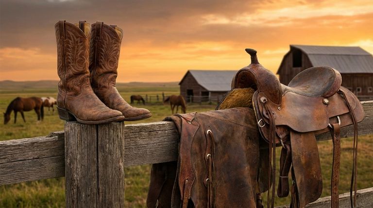 ما هي الميزات الوظيفية لأحذية رعاة البقر التقليدية؟ اكتشف الهيكل المصمم للسرج