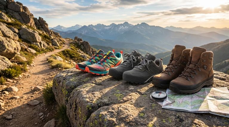 ハイキングシューズの主な種類は何ですか?トレイルに最適なフィット感を見つけましょう