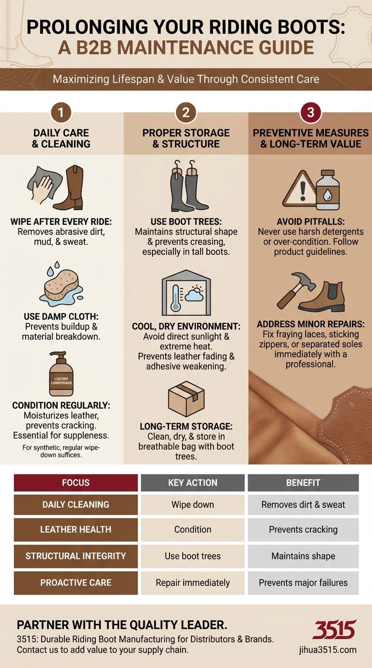 乗馬ブーツの寿命を延ばすためのメンテナンスのヒントを教えてください。専門家によるケアでブーツの寿命を延ばす ビジュアルガイド