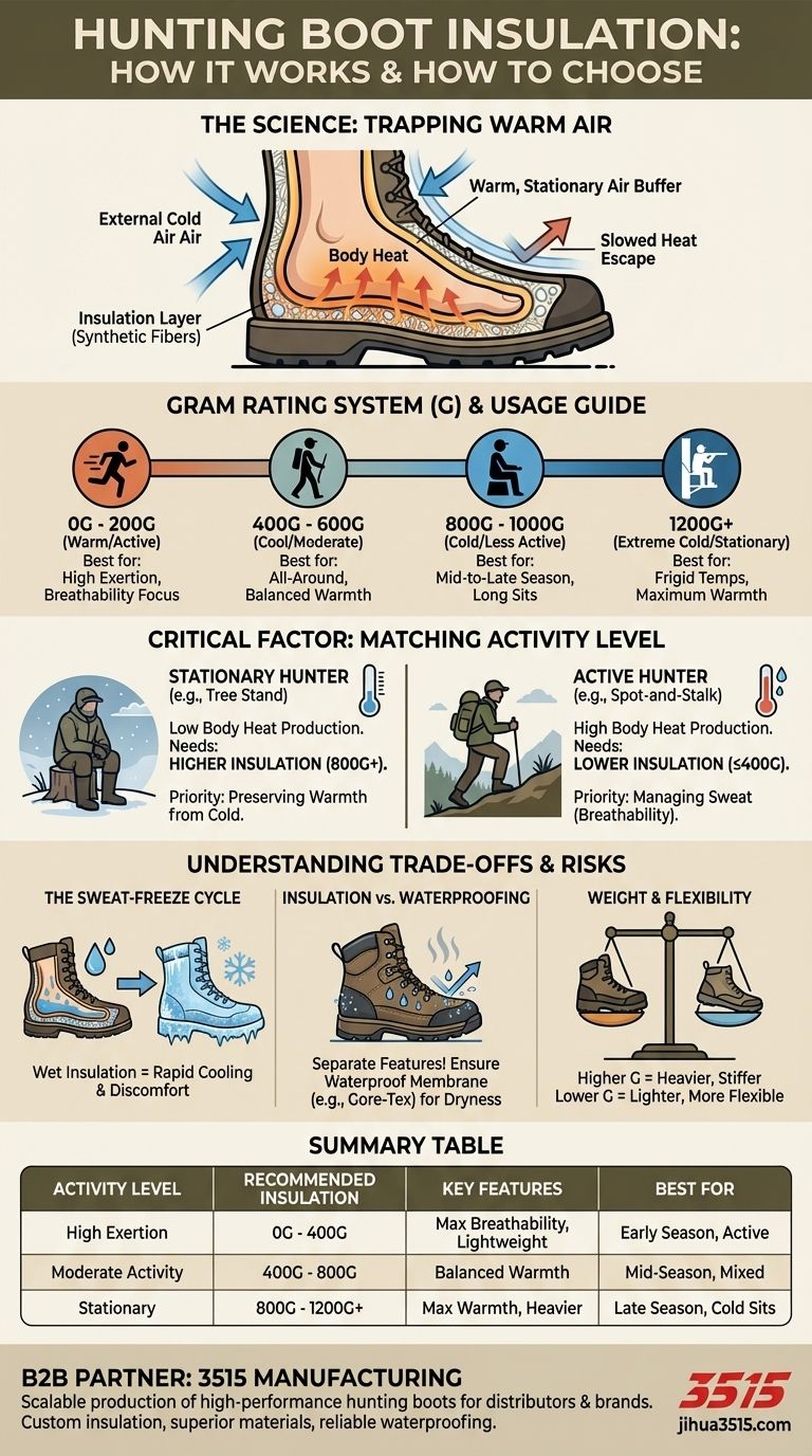 كيف تعمل العزل في أحذية الصيد، وكيف يجب اختياره؟ دليل للبقاء دافئًا وجافًا دليل مرئي