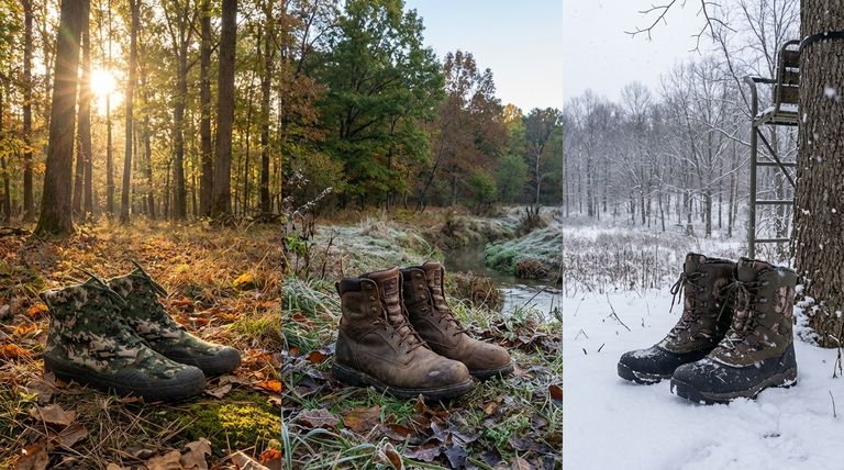 ¿Qué tipo de botas son mejores para la caza del ciervo? Adapta tus botas a tu caza