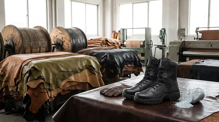 Quelles sont les caractéristiques du cuir tanné au chrome ? Douceur, couleur et durabilité inégalées