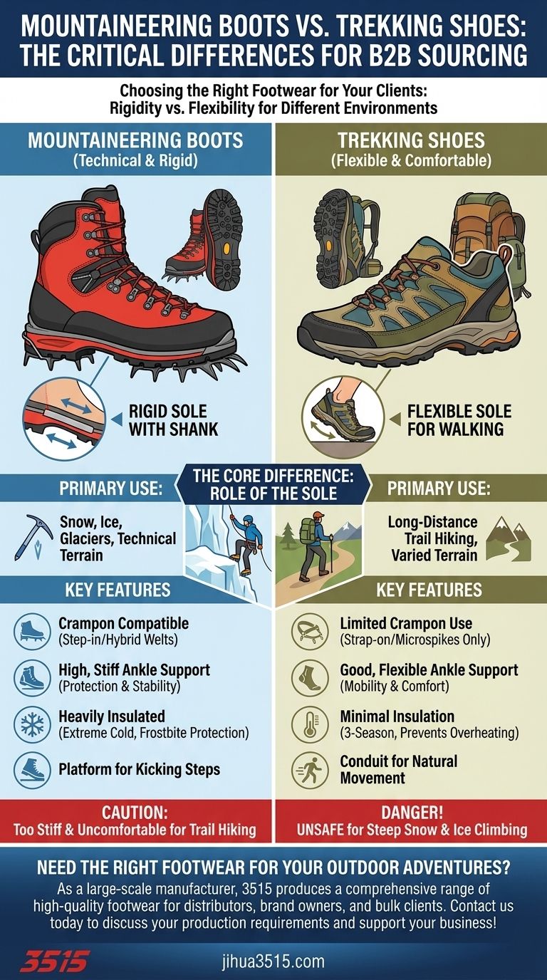 Quelles sont les différences entre les chaussures de montagne et les chaussures de randonnée ? Un guide pour choisir la bonne chaussure Guide Visuel