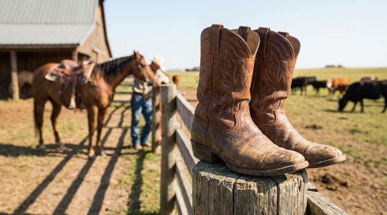Pourquoi les bottes de cowboy sont-elles idéales pour l'élevage et l'agriculture ? Le guide ultime de la sécurité et de la performance