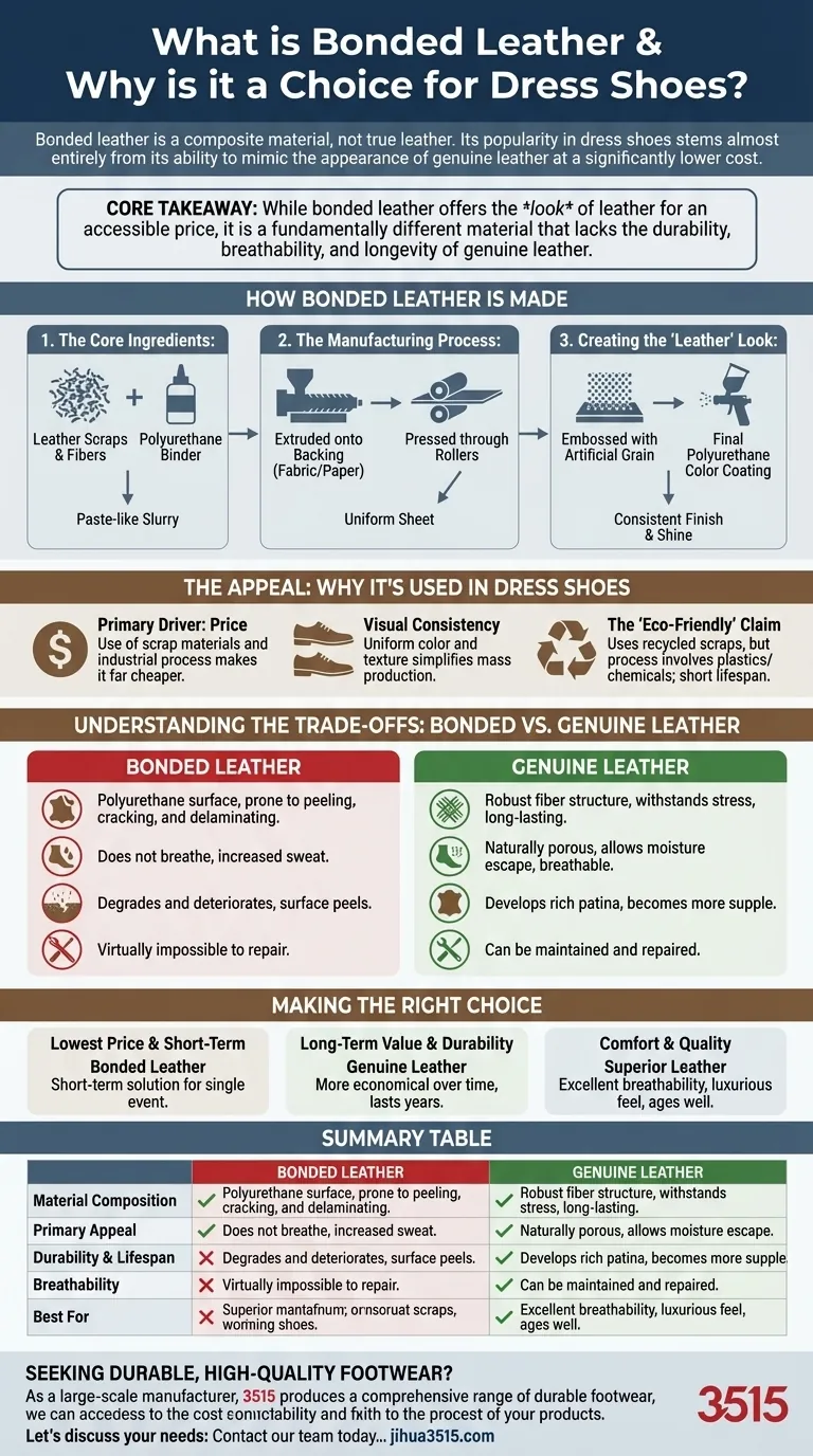 Что такое композитная кожа и почему она является популярным выбором для классической обуви? Раскройте правду о соотношении цены и качества Визуальное руководство