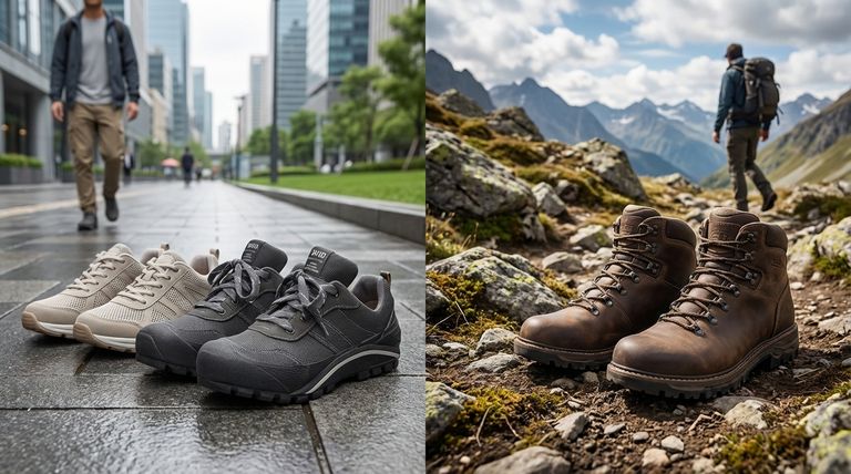 根据地点选择步行鞋时应考虑哪些因素?让您的鞋子与您的地形相匹配