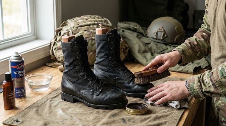 Quels sont les avantages de l'entretien des bottes militaires ? Assurer la préparation à la mission et maximiser la durée de vie