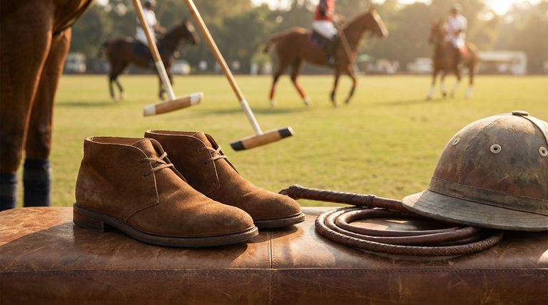 Qual è l'origine del nome 'chukka' per lo stivale? Dal campo da polo alla passeggiata informale
