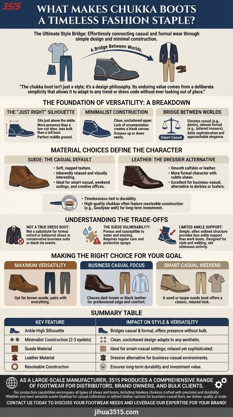 ما الذي يجعل أحذية الشوكا قطعة أزياء خالدة؟ اكتشف جسر الأناقة المطلق دليل مرئي