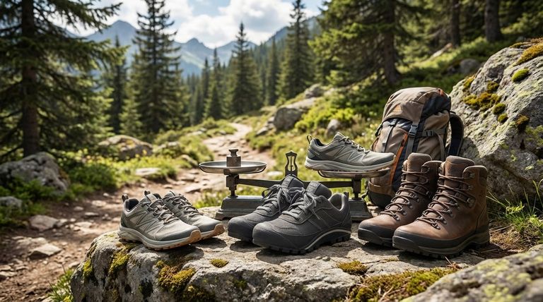Quelle est la fourchette de poids typique pour les chaussures de trail, les chaussures de randonnée et les bottes de randonnée ? Trouvez votre ajustement parfait