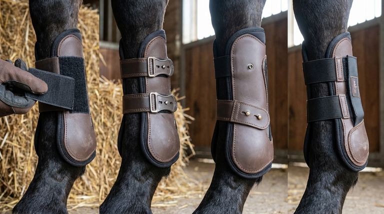 Quais são as opções comuns de fecho para botas de cavalo? Garanta o ajuste certo para a sua disciplina