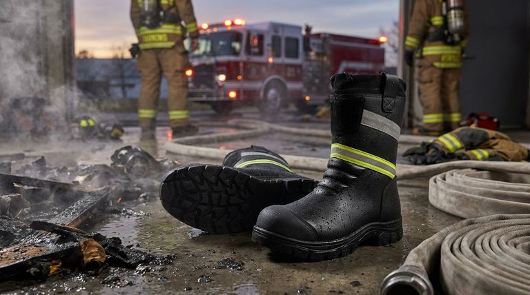 消防士用ブーツを履くメリットは何ですか?極限状態における必須の保護機能