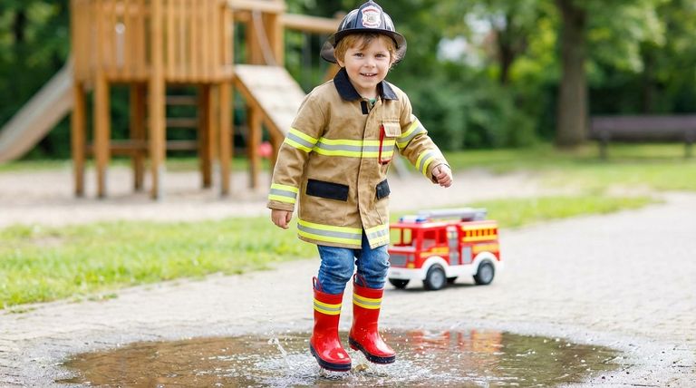 Existe-t-il des bottes de pompier pour enfants ? Découvrez les bottes de déguisement sûres et amusantes