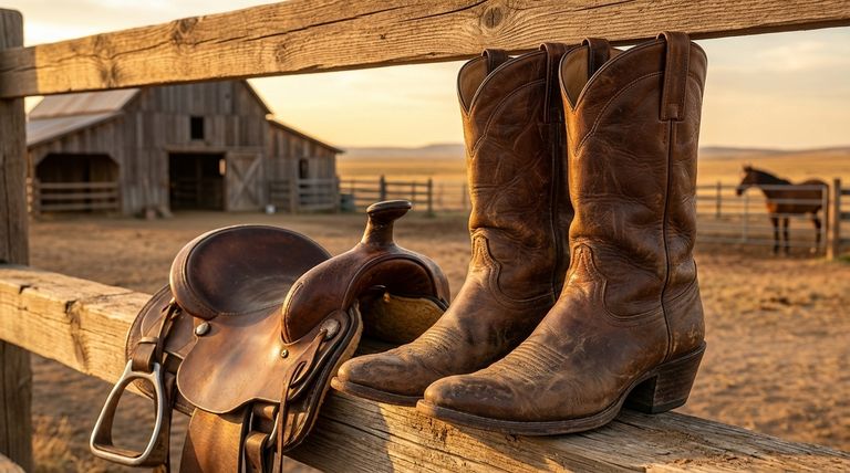 Quels étaient les objectifs originaux des bottes de cowboy ? Un outil de sécurité et de fonction sur le ranch
