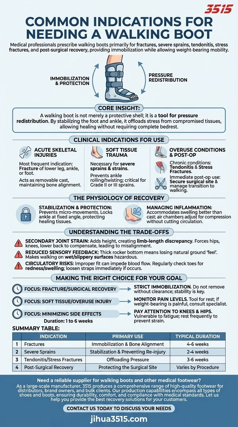 ウォーキングブーツが必要になる一般的な兆候は何ですか？適切な怪我の回復のためのガイド ビジュアルガイド