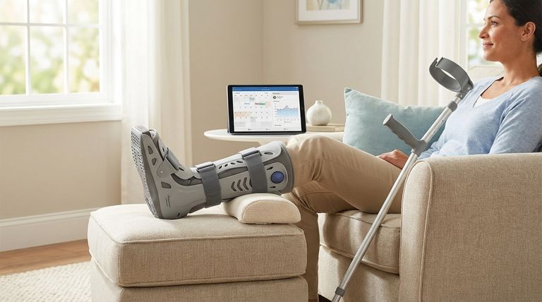 ウォーキングブーツの一般的な装着期間は? 1~6週間の回復ガイド