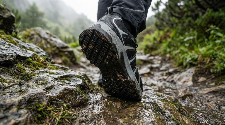 Comment l'adhérence des chaussures de randonnée améliore-t-elle la sécurité ? En prévenant les glissades et les chutes sur des terrains imprévisibles.