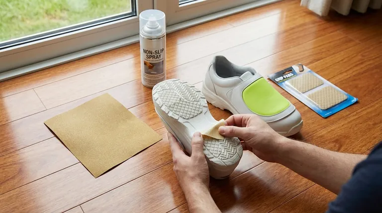 Quelles méthodes peuvent être utilisées pour rendre les chaussons moins glissants ? Solutions rapides pour des pas plus sûrs