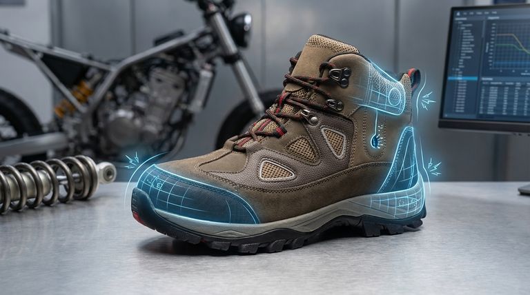 オートバイのブーツの装甲板で保護すべき足の領域は何ですか?重要な保護で安全なライディングを確保しましょう