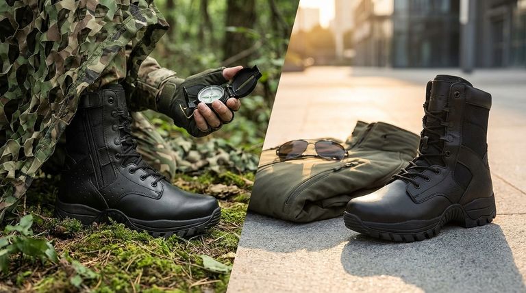 Quali scopi hanno le fantasie mimetiche sugli scarponi militari? Dalla furtività tattica allo stile robusto