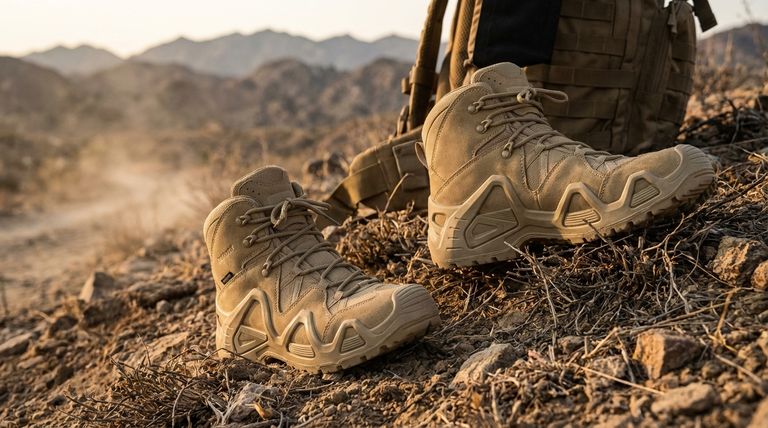 軍用迷彩ブーツは、実用的でスタイリッシュな投資と見なされるのはなぜですか?耐久性とスタイルの二重の利点を発見してください。