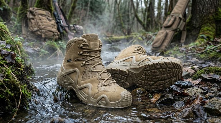 Quale materiale viene utilizzato principalmente nelle scarpe e negli stivali da caccia? Neoprene imbattibile per cacce in condizioni di bagnato e freddo