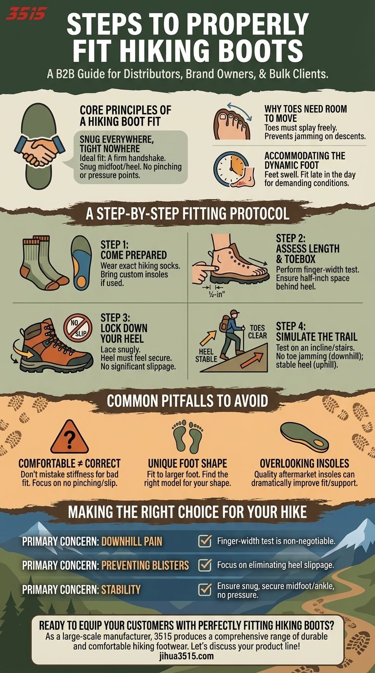 如何正确试穿徒步鞋？获得完美贴合，告别徒步时的疼痛 图解指南