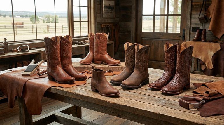 ما هي أنماط أحذية رعاة البقر المختلفة؟ ابحث عن المقاس المثالي لركوب الخيل أو العمل أو الموضة
