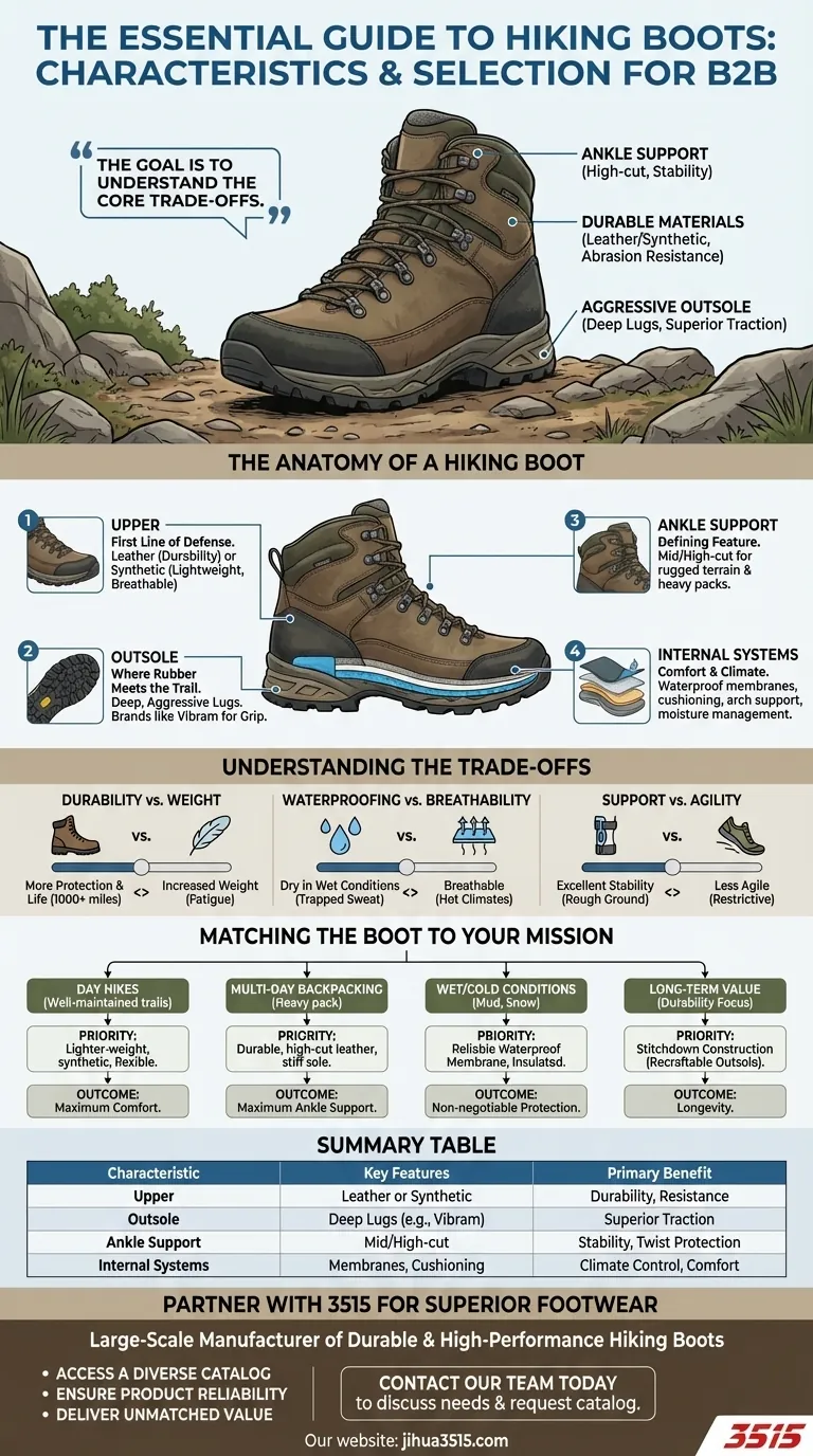 Quelles sont les caractéristiques des chaussures de randonnée ? Trouvez la chaussure parfaite pour votre sentier Guide Visuel