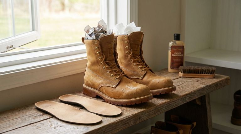 كيف يجب تجفيف أحذية رعاة البقر إذا تشبعت بالماء؟ دليل خطوة بخطوة لإنقاذ أحذيتك