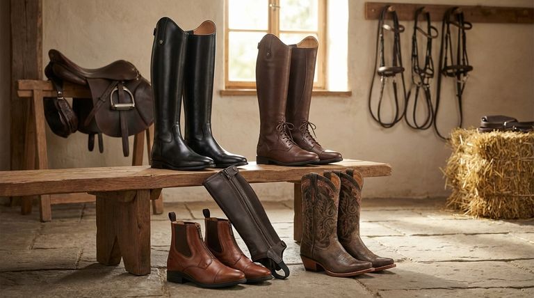 Quels sont les principaux types de bottes d'équitation disponibles ? Choisissez la bonne botte pour la sécurité et la performance