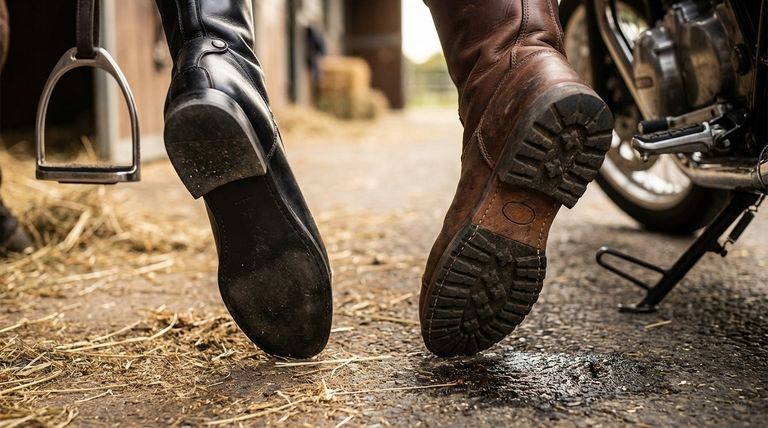 ما هي الميزات الرئيسية لنعال أحذية الركوب؟ الدليل الأساسي للسلامة والأداء