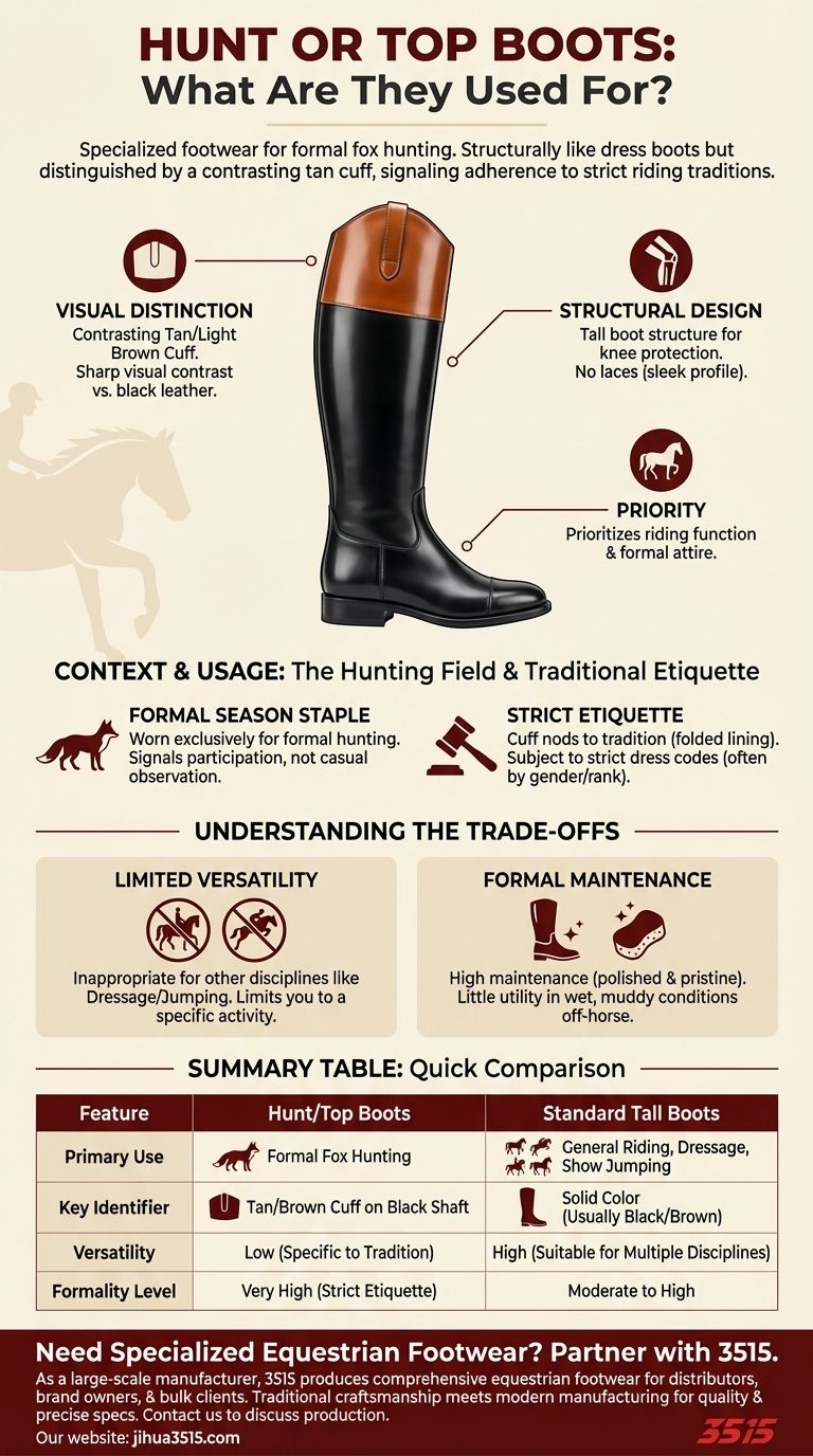 ¿Para qué se utilizan las botas de caza o botas altas? La guía definitiva de la tradición ecuestre Guía Visual