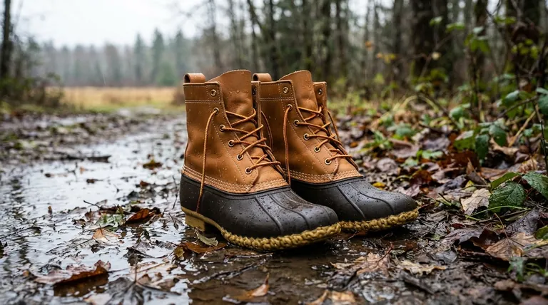 ダックブーツとは? 悪天候に最適なハイブリッドフットウェア