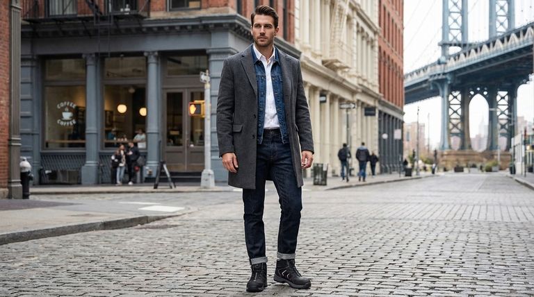 Was ist der Trick, damit ein kanadischer Smoking und Cowboystiefel weniger klischeehaft wirken? Modernisieren Sie mit strategischem Kontrast