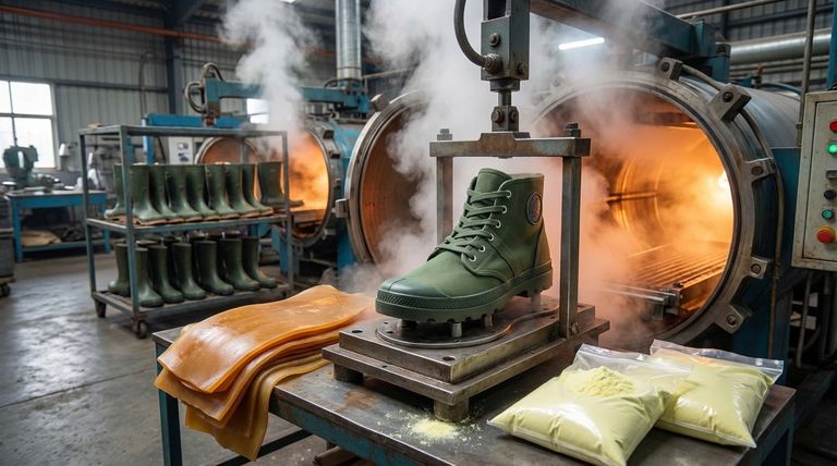 ما هو الفلكنة وكيف تؤثر على الأحذية المطاطية؟ اكتشف سر الأحذية المتينة والمقاومة للماء