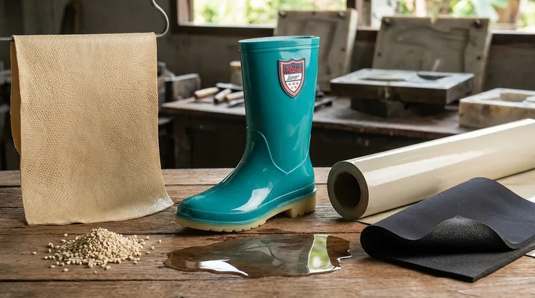 雨靴是什么材质做的?了解最佳材质,获得极致防水保护。