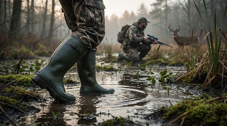 Quali sono i vantaggi degli stivali da caccia in gomma? Impermeabilità e controllo degli odori senza pari