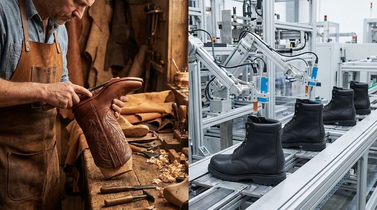 Quelle est la différence entre les bottes de cowboy fabriquées à la main et celles fabriquées à la machine ? Choisissez la bonne botte pour vos besoins.