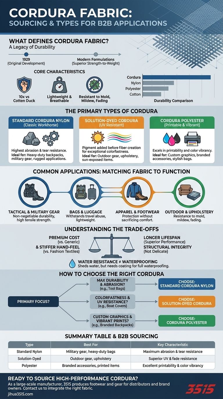 Où peut-on acheter du tissu Cordura et quels types sont disponibles ? Trouvez la correspondance parfaite pour votre projet Guide Visuel