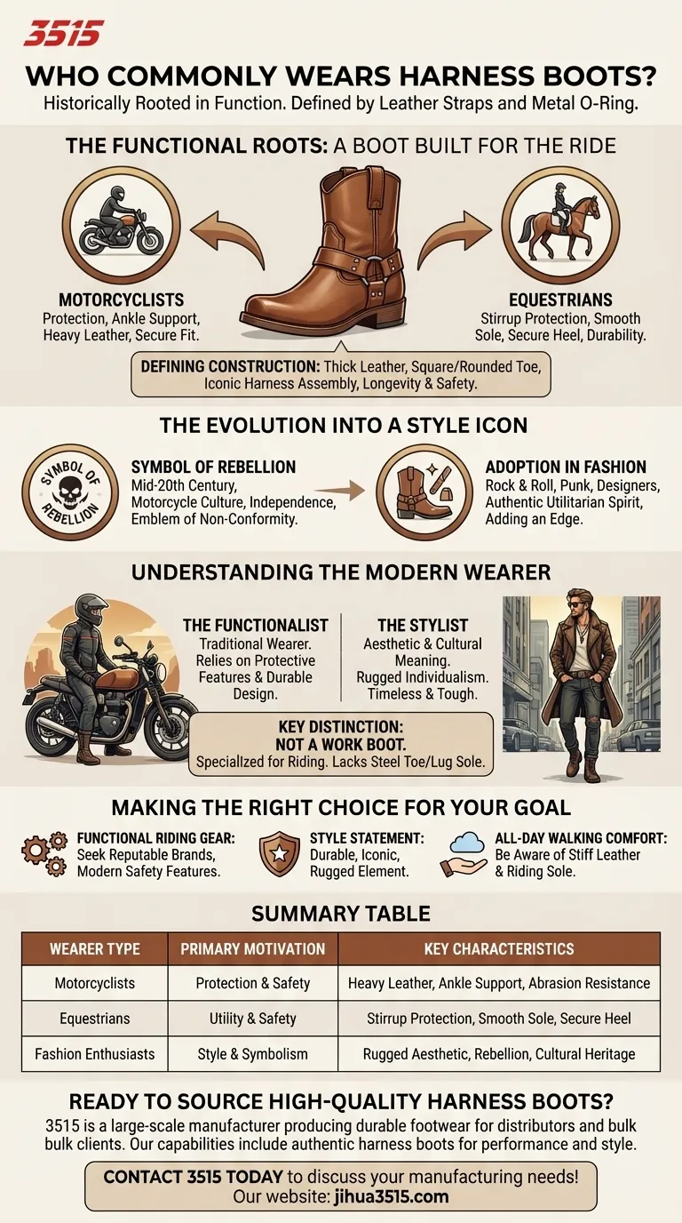 Qui porte couramment des bottes à étrier ? Des motards aux icônes de la mode Guide Visuel